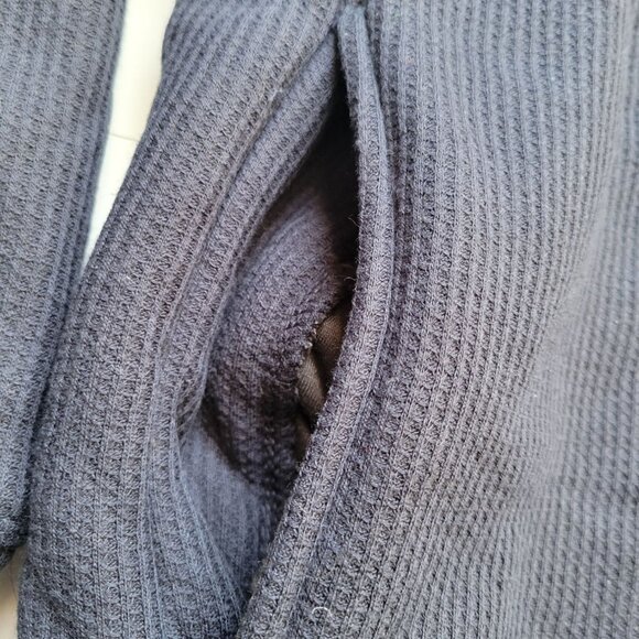 NWT Smith's Workwear Sherpa-Bonded Thermal Knit Henley Pullover Size XXL - Picture 9 of 12